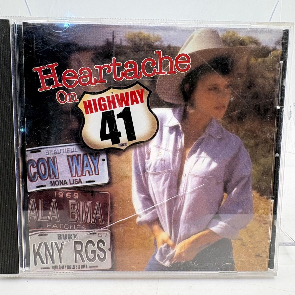 Heartache On Highway 41 Various Artists CD 1998 KRB8059-2‎ Willie Nelson Alabama